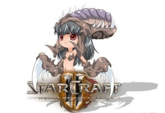 相信大家见识过不少娘化版的游戏人物,但是关于《星际争霸2》的大家
