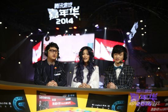 人气解说小水、哒哒、奔奔 人气解说小水、哒哒、奔奔