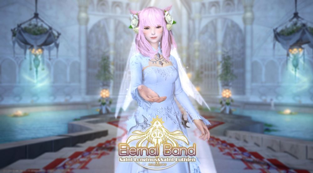 《ff14》国际服浪漫婚纱照