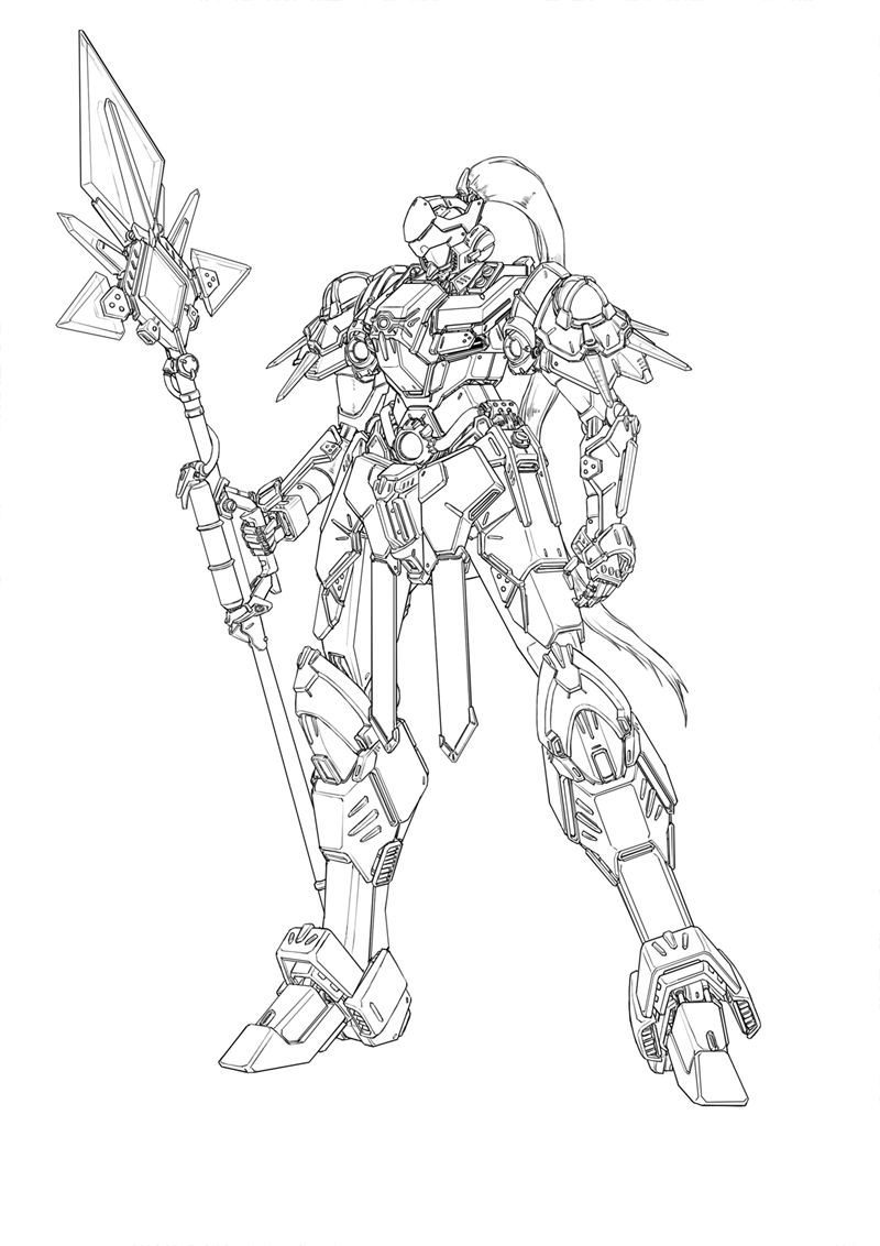 今天给大家带来的魔兽世界玩家另类精美画作推荐:高达风的肯瑞托