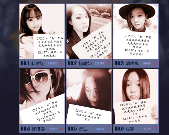 CF老兵回归约校花领回归礼包