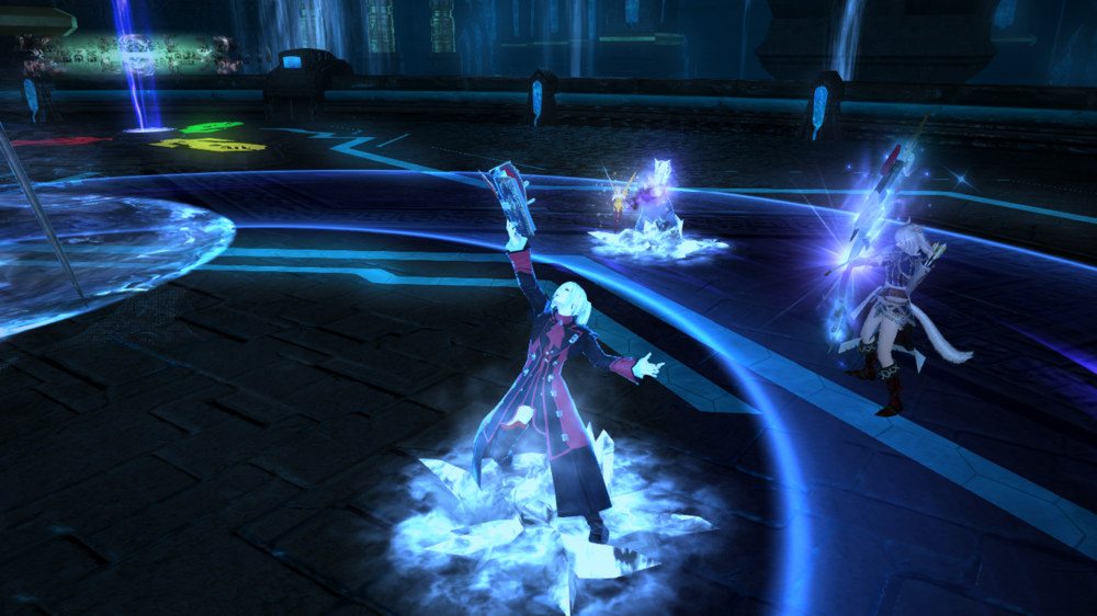 ff14水晶塔冰雪女王花式自拍