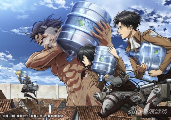 进击的巨人送1:1立体机动装置