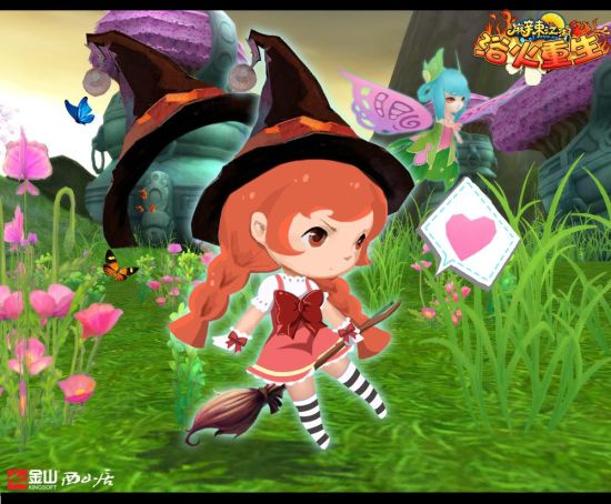 麻辣江湖<em>魔法少女</em>与你赏春景 - 新浪游戏