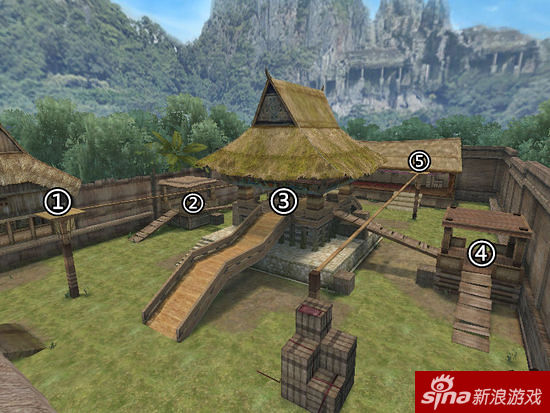 金牛临本刀雷战地图密林神殿-穿越火线专区