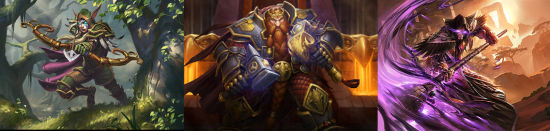 炉石传说新增英雄皮肤