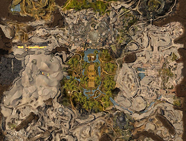 激战2新资料片PVE地图、公会大厅地图