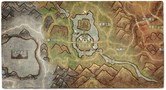 绿洲王国    绿洲王国是《丝路传说》的中心地区,连接着东,西,南部