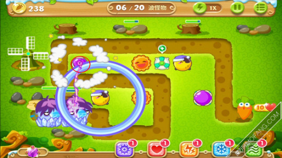 建立魔法球塔(满级)