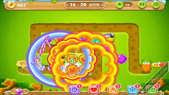 加大太阳花的数量(到满级),加大输出