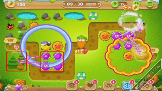 魔法塔清理大树道具,可以扩打建造空间