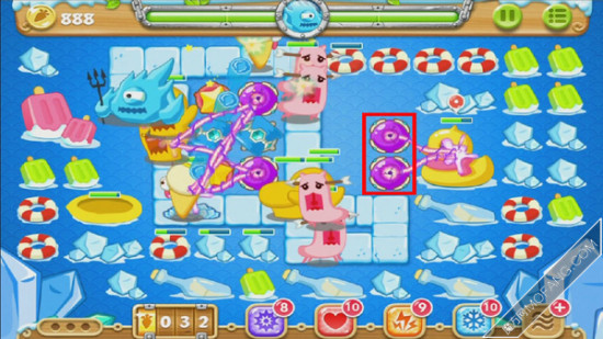 继续建造魔法球,升满级,并且攻击道具,来获得更多时间