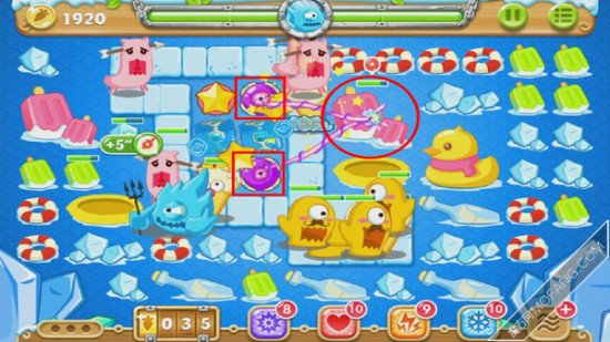 建造魔法球,依然升满级,用于消灭道具,以取得时间