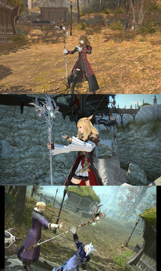 大批FF14古武+5外观图看花眼