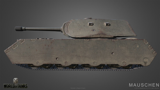 俄服公布WOT鼠式原型车登场 - 新浪游戏