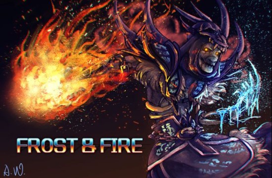 亡灵法师图赏 frost fire