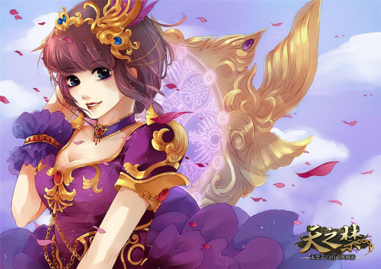 玩家手绘游戏人物庆天之禁-手浪游戏专区