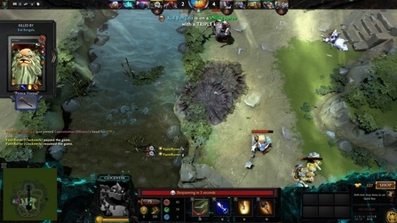 网友实测DOTA2重生BETA imba海战玩起来