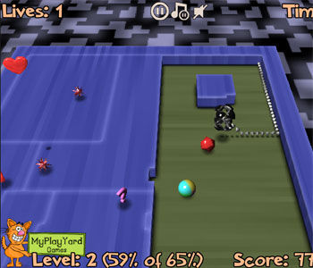 3D小球切割空间小游戏_玩玩小游戏