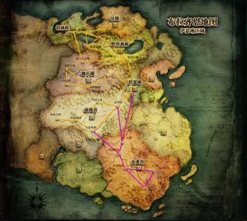 《奇迹世界》火龙谷野外地图详解_网络游戏奇