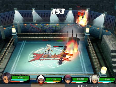 《功夫小子》网游街霸之真假格斗女王_网络游