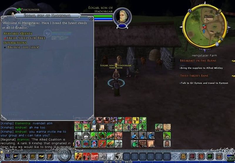 lotro 35级骑马任务