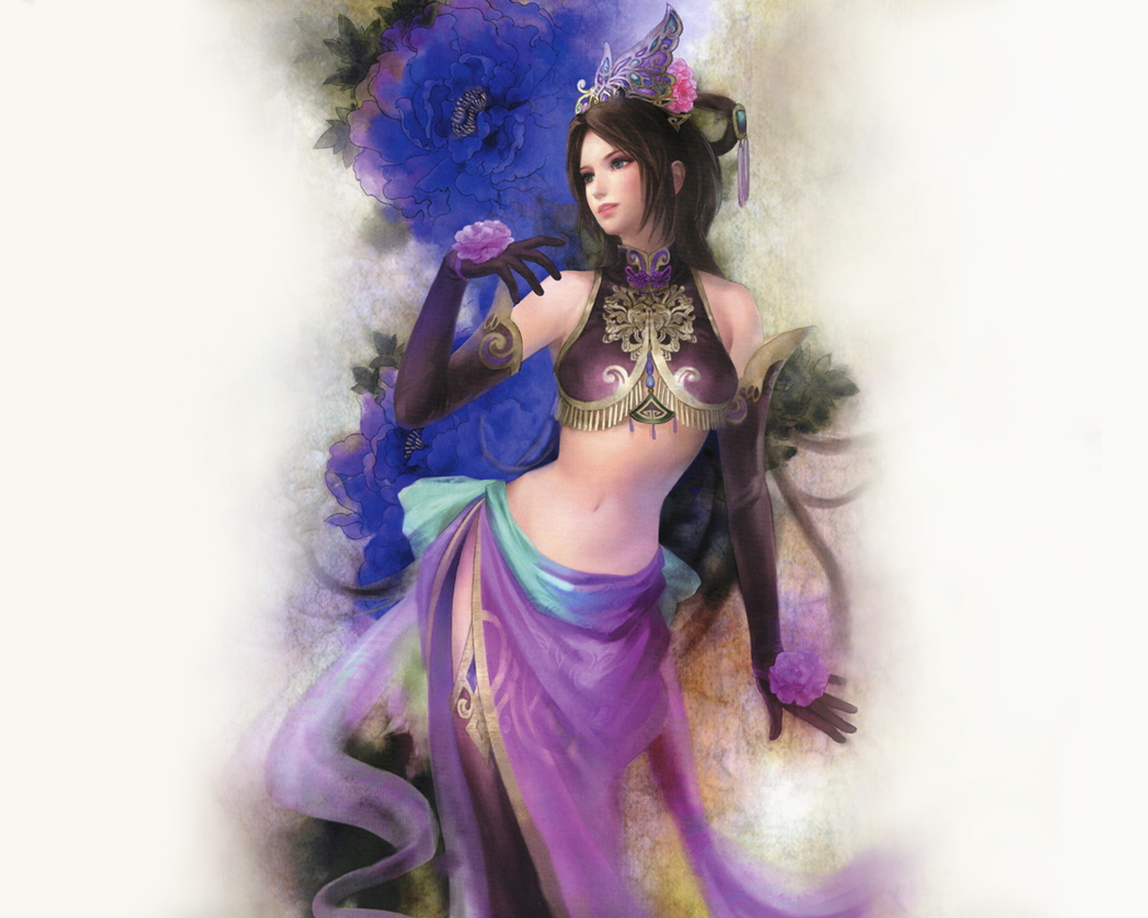 《真三国无双5》女性角色壁纸(2)
