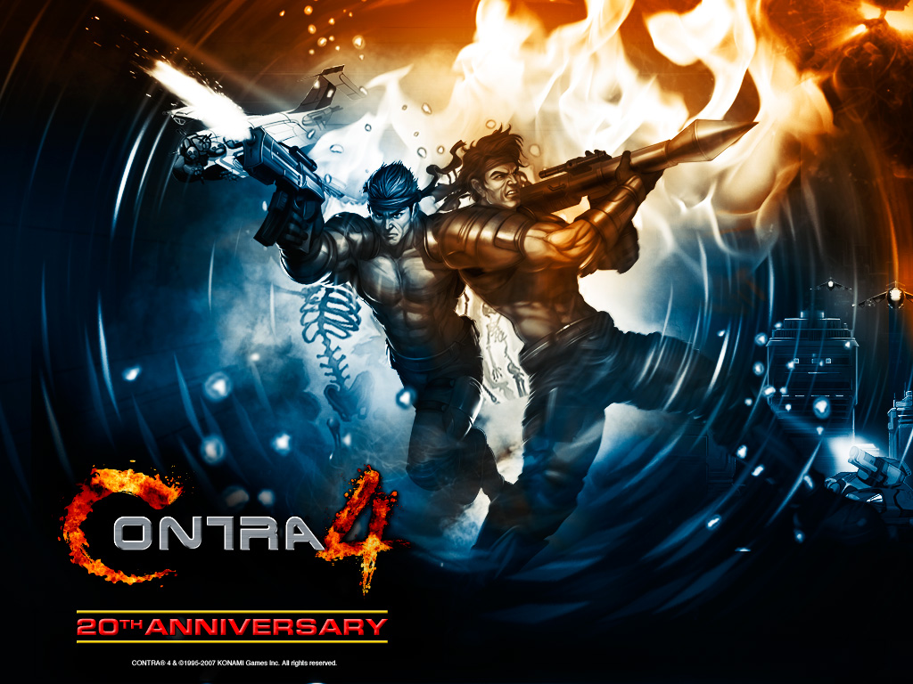 《魂斗罗4》游戏壁纸(5)