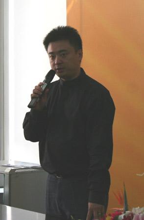 新浪游戏事业部副总经理王宁先生致词