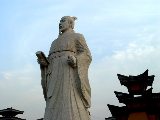 管仲雕像 管仲雕像