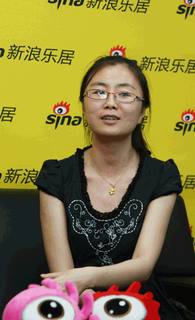 图为金地仰山项目策划经理马丹