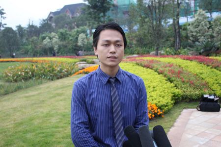 心家泊地产策划总监邱公浩接受媒体采访 - 活动