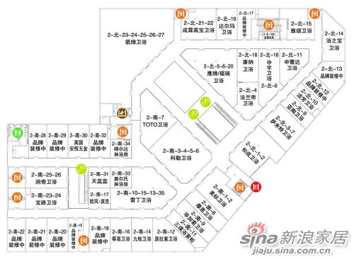 二楼导购图