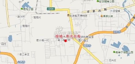 图为绿城阳光公馆项目位置图 图为绿城阳光公馆项目位置图