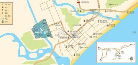 图为项目位置图 图为项目位置图