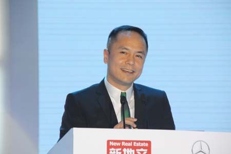 图为银泰集团董事长 沈国军