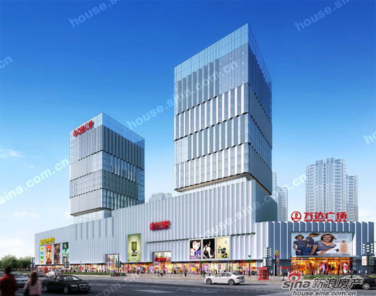 福州仓山万达广场SOHO―C3栋封顶(3)