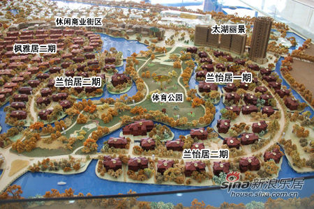 项目示意沙盘图 项目示意沙盘图