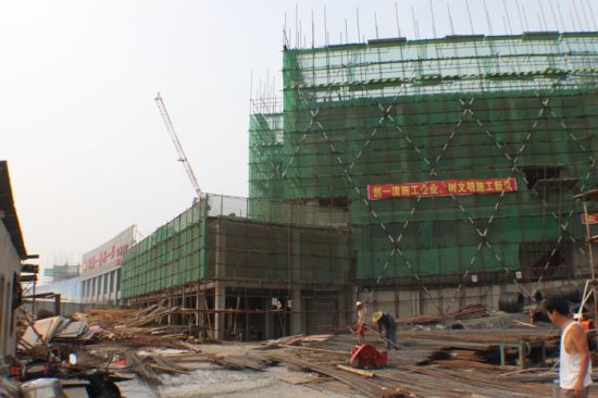 魏源佘湖一品8月工程进展情况