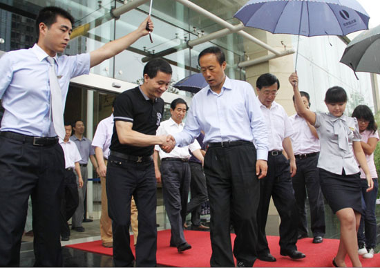 河北省副省长宋恩华莅临天一城视察调研工作