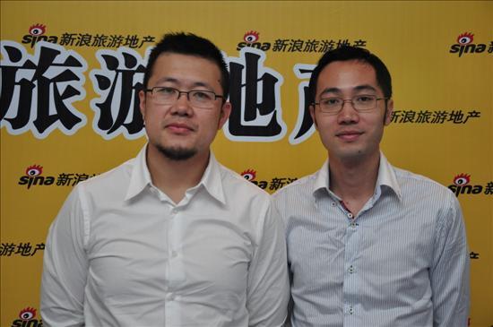 合景泰富地产控股有限公司副总裁 刘鹏鹏(左一) 合景泰富地产控股有限公司副总裁 刘鹏鹏(左一)
