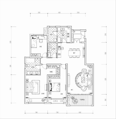 曦城花语官方公布最新户型图 评测-秦皇岛乐居网