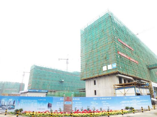 秦皇岛万科假日风景项目工地正式对外开放