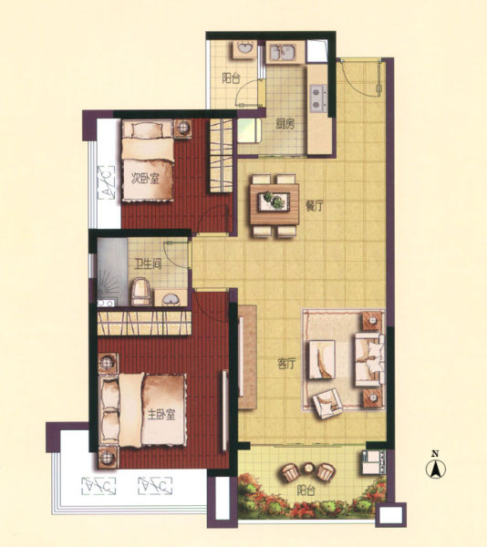 尹山湖90平米两室两厅 月供省800 - 楼市新闻 -苏州乐居网