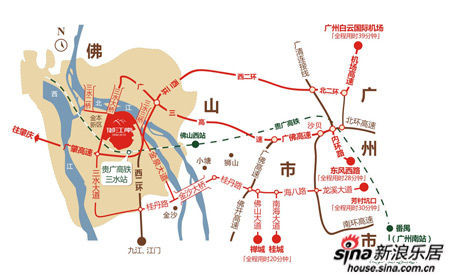 江南精装公寓起价18万 南入口即为贵广高铁站