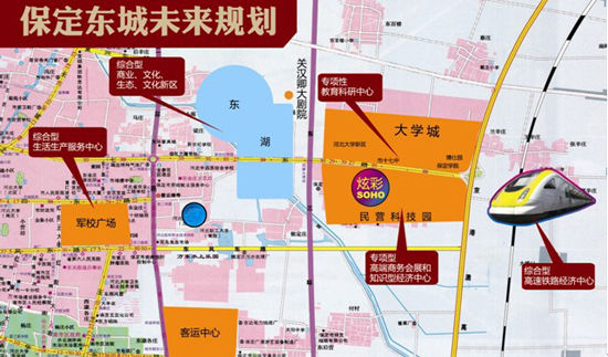 保定东城未来规划图