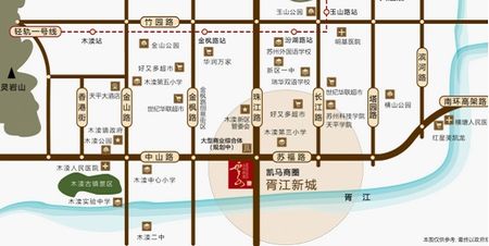 项目区位示意图 项目区位示意图