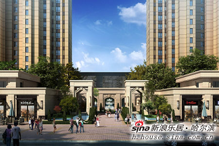 图为华润欢乐颂幸福里社区效果图 图为华润欢乐颂幸福里社区效果图