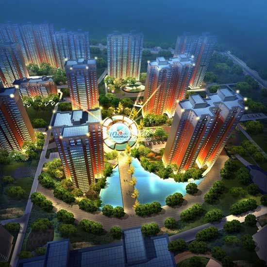 图为锦融尚御效果图 图为锦融尚御效果图