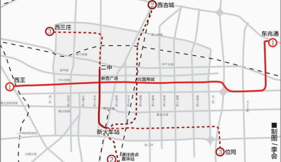 石家庄站有没有地铁图片